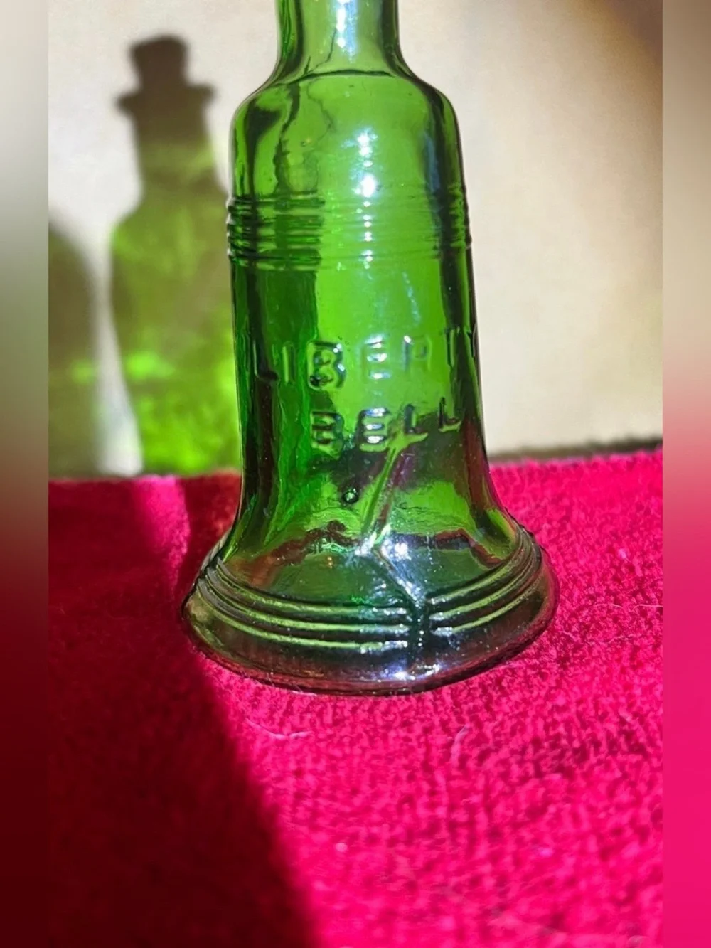 Vintage Liberty Bell Bitters Bottle